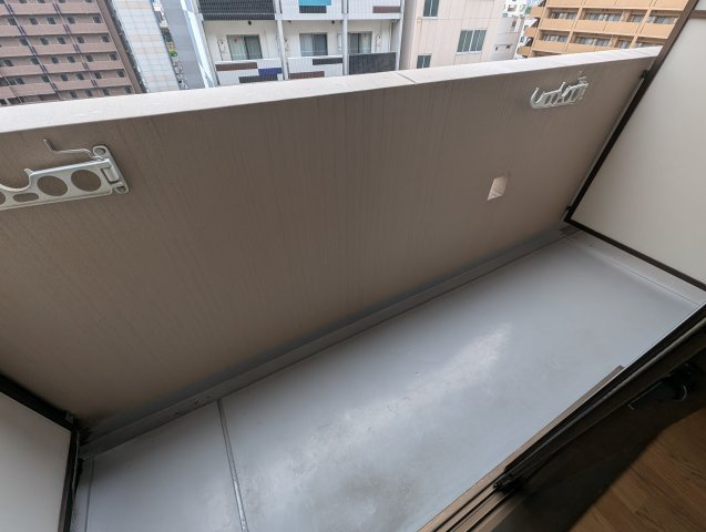 ローズコーポ西中島のバルコニー