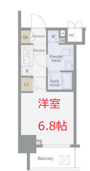 【間取り】 | メインステージ蒲田VIエグザ