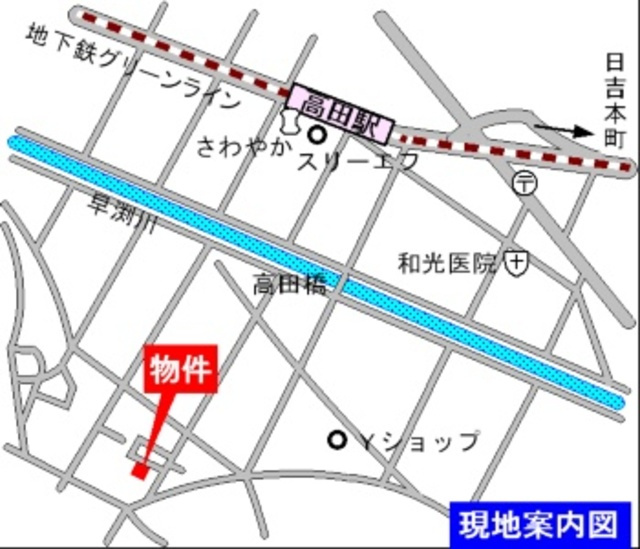 アーバン　フォレストの地図