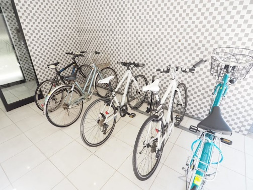 自転車置き場です