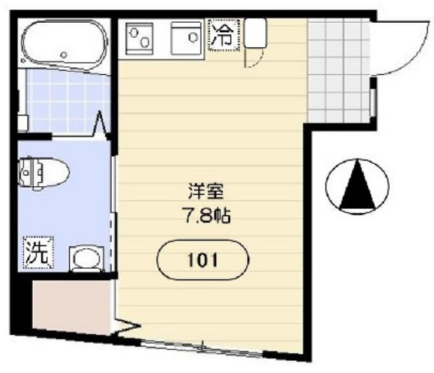 【間取り】 | ビレッジ三宿