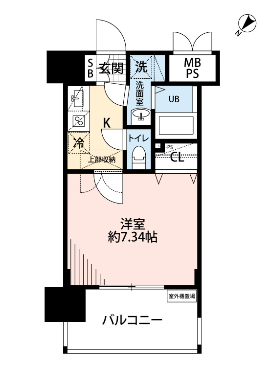 サヴォイ博多ブールバール　11階の間取り