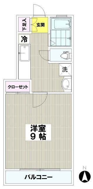パレ鷹番の間取り