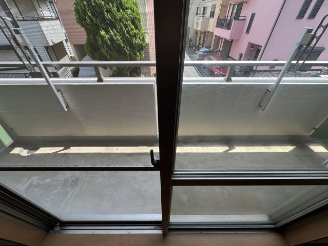 川崎市多摩区菅北浦２丁目の賃貸マンションのバルコニー|2階別部屋眺望