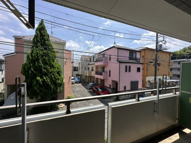 川崎市多摩区菅北浦２丁目の賃貸マンションの展望|2階別部屋眺望