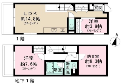 Admiral Himonyaの間取り