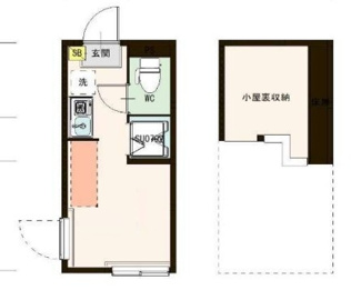 【間取り】 | HermitageⅡ(エルミタージュツー) | 間取りです。