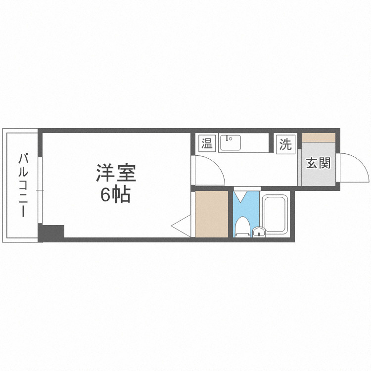 バローレ住之江の間取り