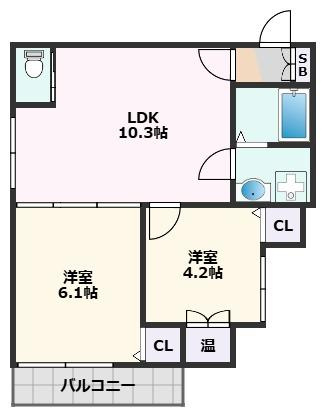 【間取り】 | F asecia Laud