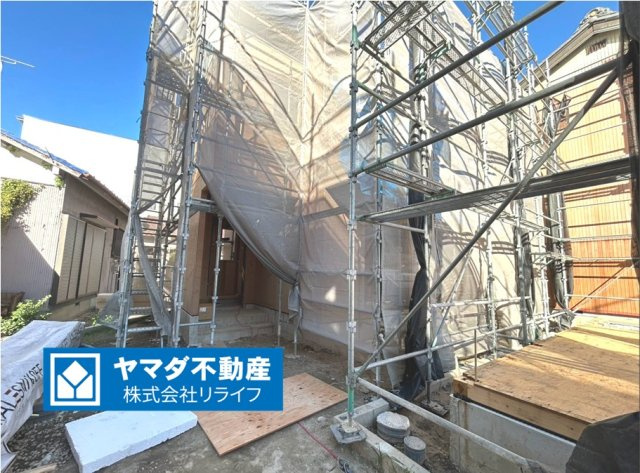 リナージュ　一宮市今伊勢町本神戸01期　全5区画分譲の外観|「現地（2026年10月2日）撮影」　
■外観写真　
■ヤマダ不動産　株式会社リライフ　