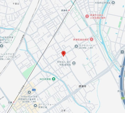 【地図】 | 鳥飼下２丁目アパート（０２８０７９３０２）