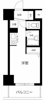 【間取り】 | 菱和パレス武蔵小杉 | 間取りです。