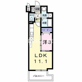 【間取り】 | ラ　メゾン　ド　ナチュール
