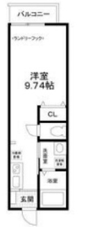 【間取り】 | セゾン　ド　西大井 | 間取りです。