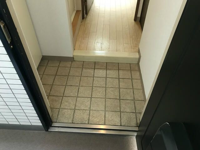 藤和シティコープ早稲田の玄関