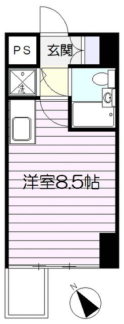 藤和シティコープ早稲田の間取り