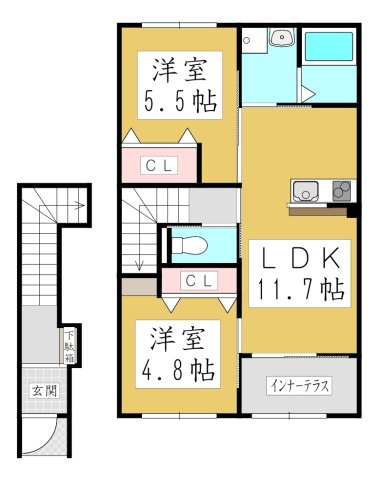 【間取り】 | あんず