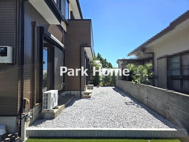 高知市福井町　中古戸建ての庭