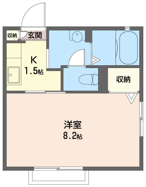 メゾンカトレアの間取り
