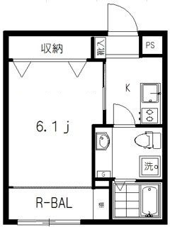 【間取り】 | フォセット上北沢 | 間取りです。