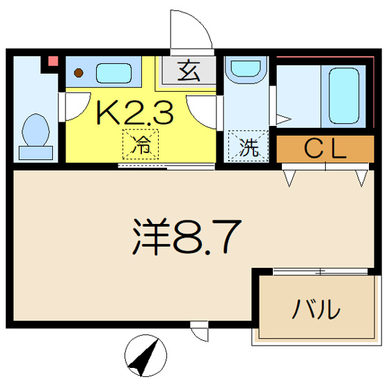 【間取り】 | ゆいの木杉田