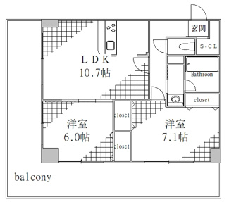 【間取り】 | クレドラテース白河