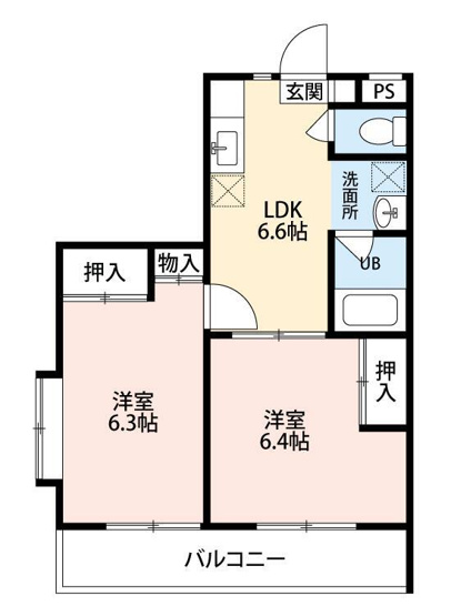 【間取り】 | 第13島田マンション