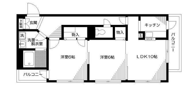 グリーンステージ光が丘 の間取り|間取りです。