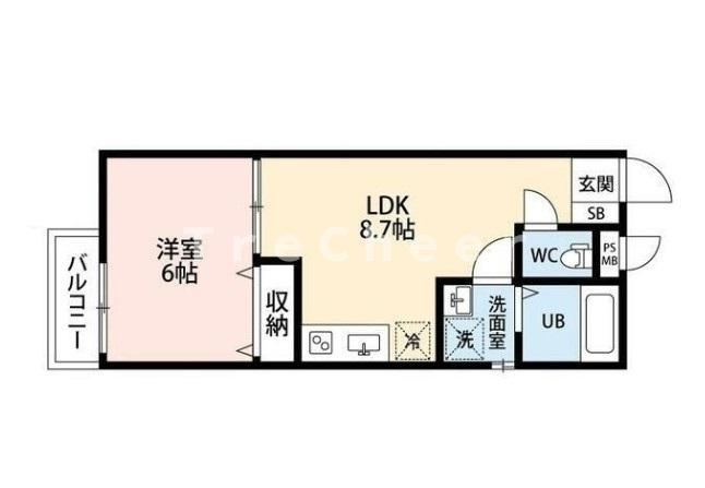 【間取り】 | ベルデュール久我山