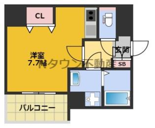 【間取り】 | プレサンス鶴舞パークグラッド | 間取りです。