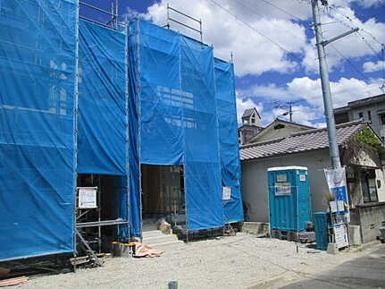 広島市西区福島町2丁目　新築一戸建ての外観