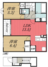 【間取り】 | ヒカルサ市原五井