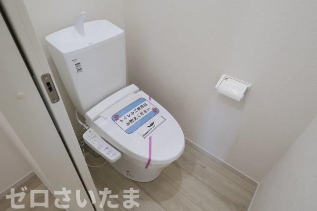 《仲介手数料無料》南区根岸１丁目12-5新築一戸建て‎FiT-Aのトイレ|2階