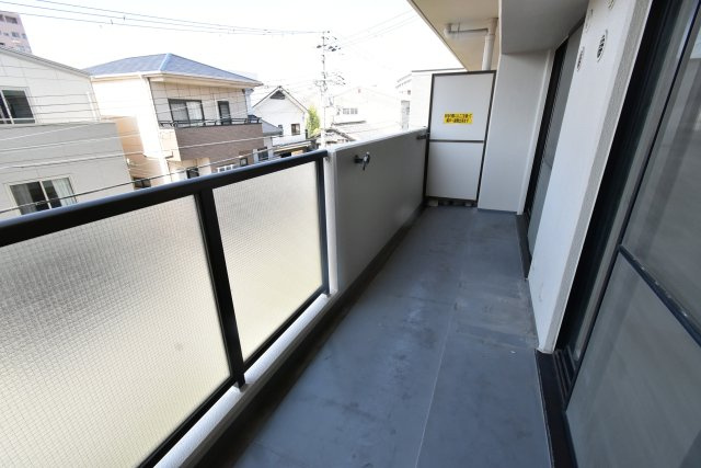 プレジオさくら夙川のバルコニー