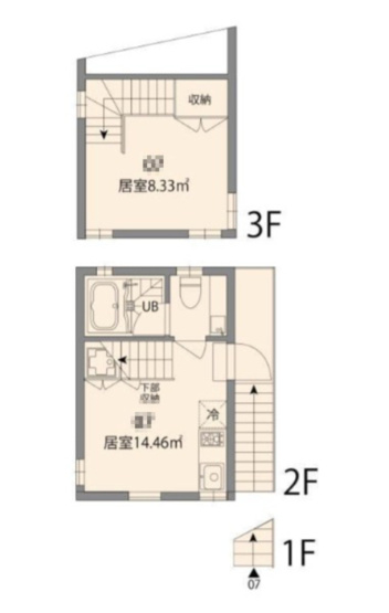 【間取り】 | 東新宿TERRACE W棟