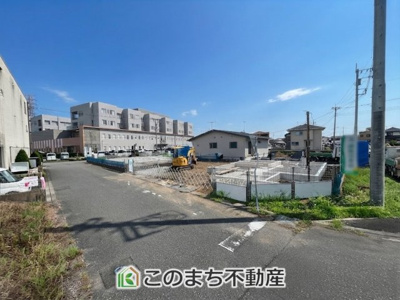 【前面道路含む現地写真】 | ワイウッドコート古河市下山町第1期