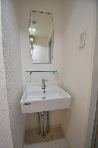 クレイドル上町Ⅱの洗面所