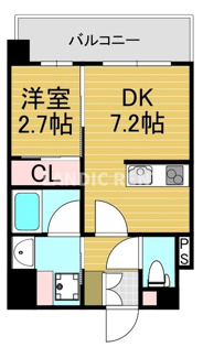 【間取り】 | アルティザ大橋駅前