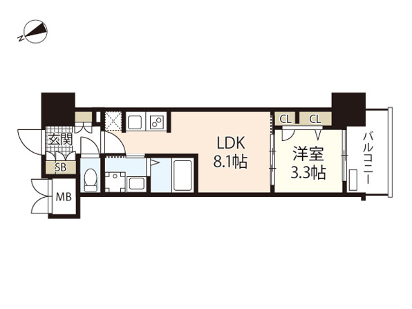 S-RESIDENCE東観音町achieve