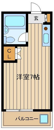 【間取り】 | コーポ・KEN