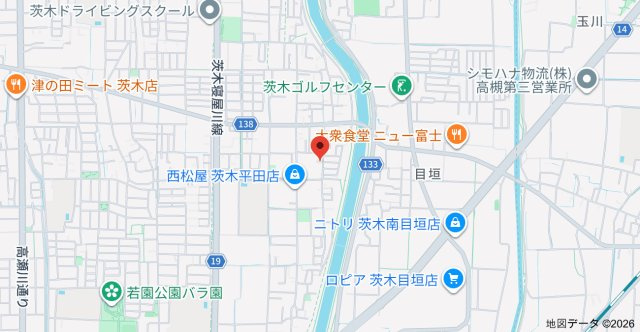 平田2丁目貸家の地図