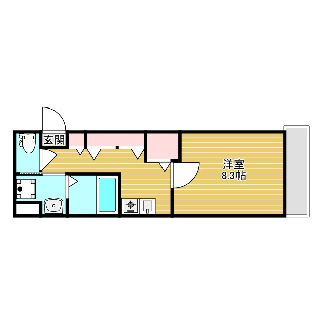SURF　ISLAND　MONALISAの間取り