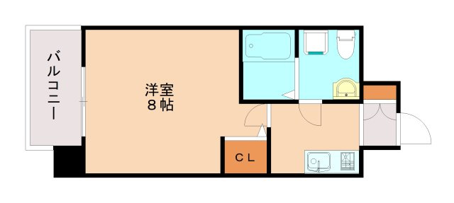セレニテ三宮プリエの間取り