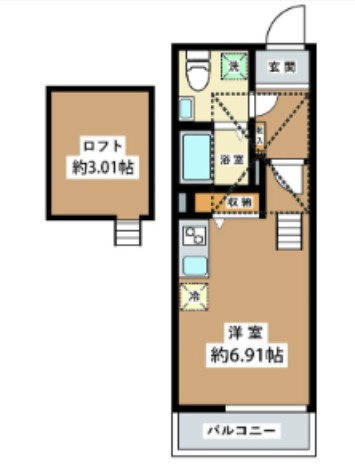 RS参番館の間取り