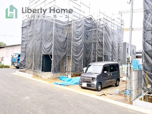 土浦市高岡2期　新築戸建　1号棟の外観
