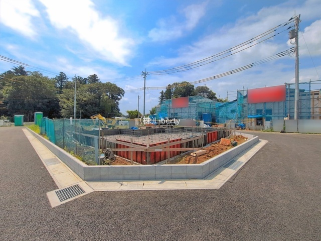 土浦市高岡2期　新築戸建　1号棟の外観