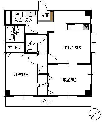 ガーデンヒルズヒラヤマの間取り