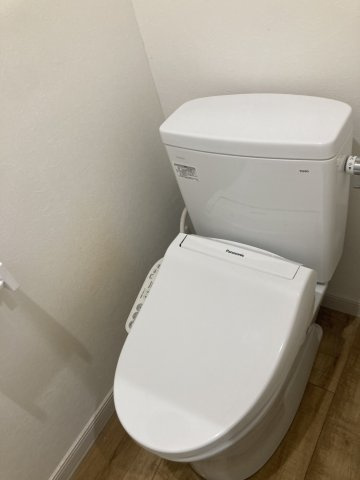 桐コーポのトイレ|清潔感のあるトイレです