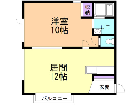 ラグジュアリースペースの間取り