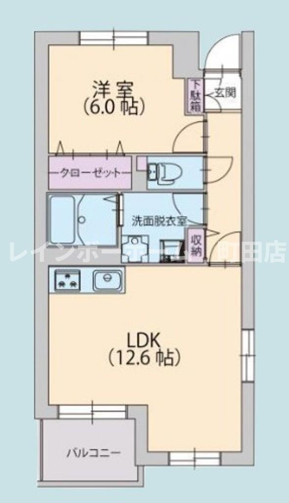デザフィーオ※初期費用分割後払いサービス利用可能物件の間取り